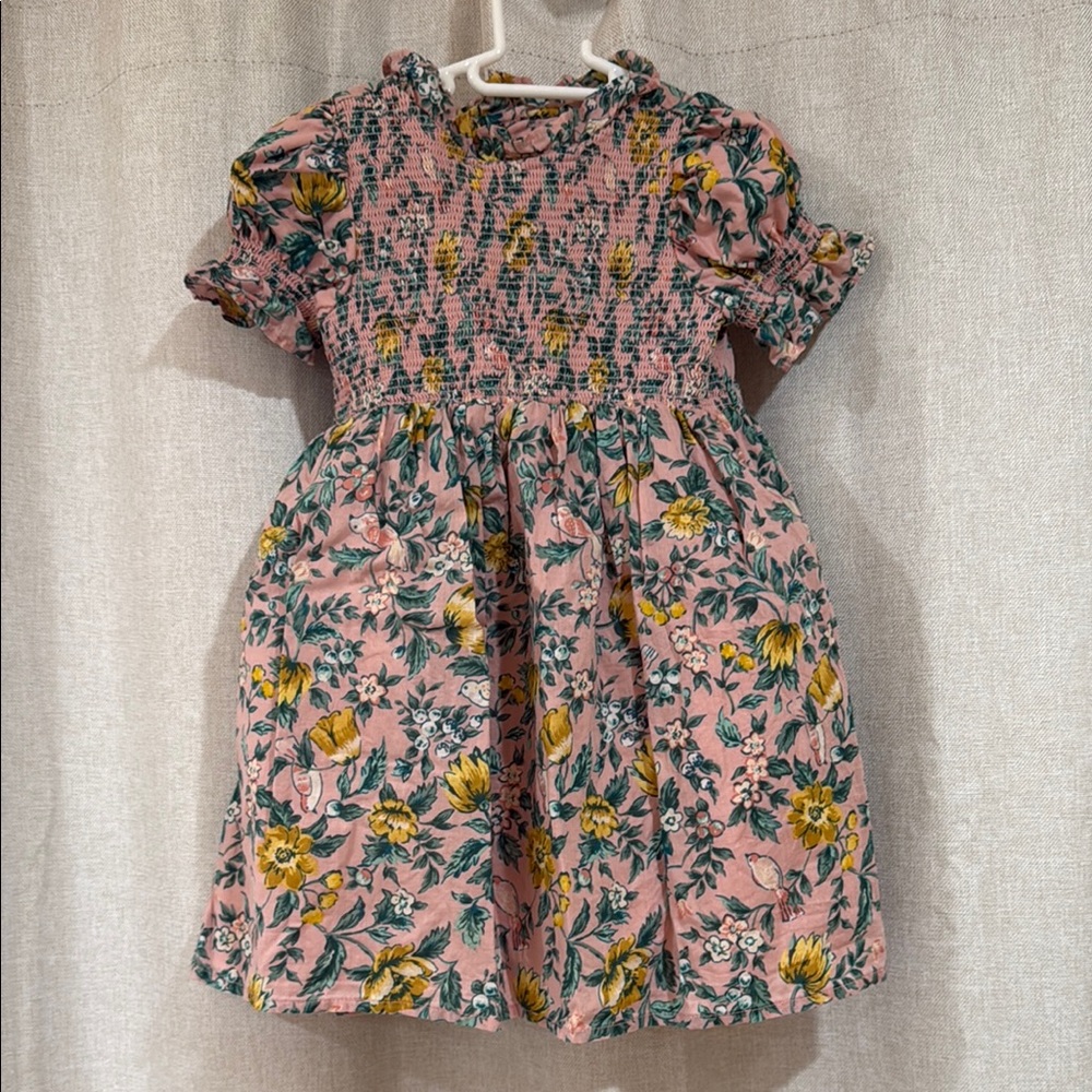 Janie and Jack Floral Pink Kids Dress